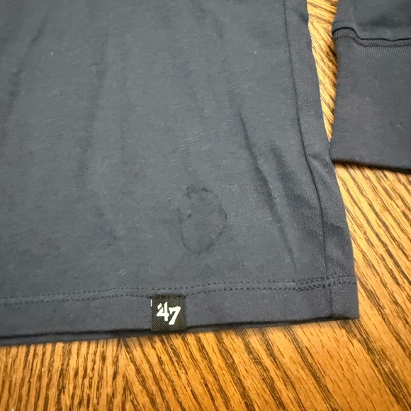 ‘New with Tags 47 Men's Navy Boston Red Sox Long Sleeve Shirt - Picture 6 of 6